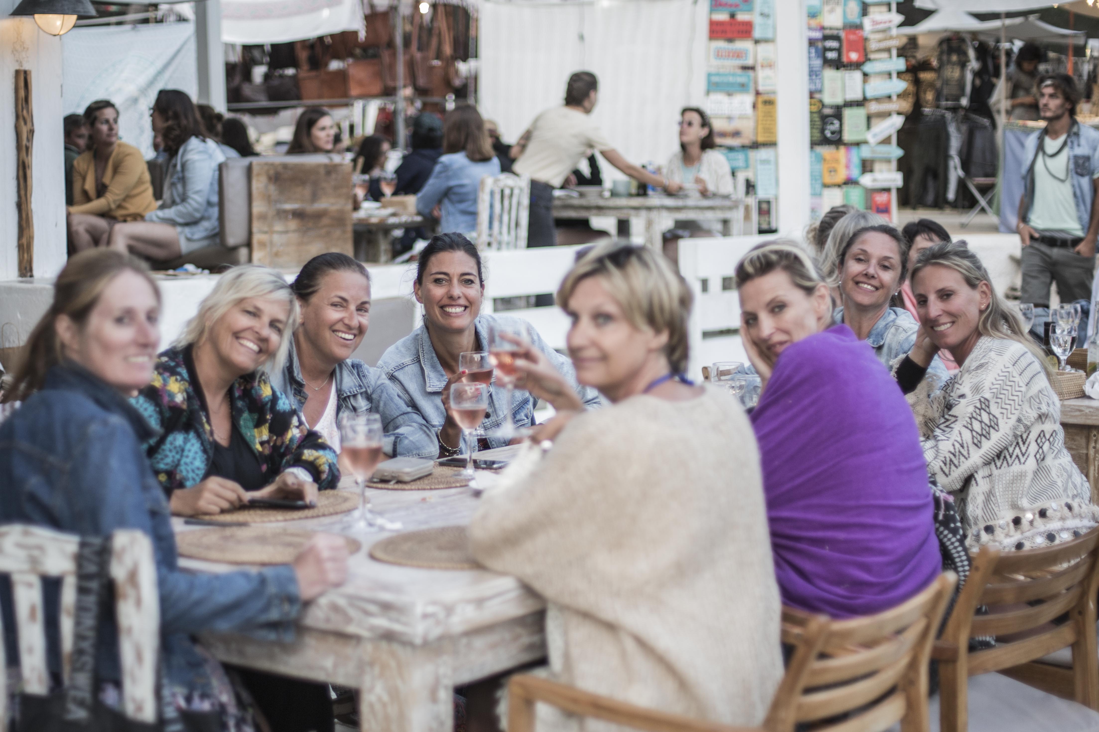 Booking and experience area at Elements Ibiza