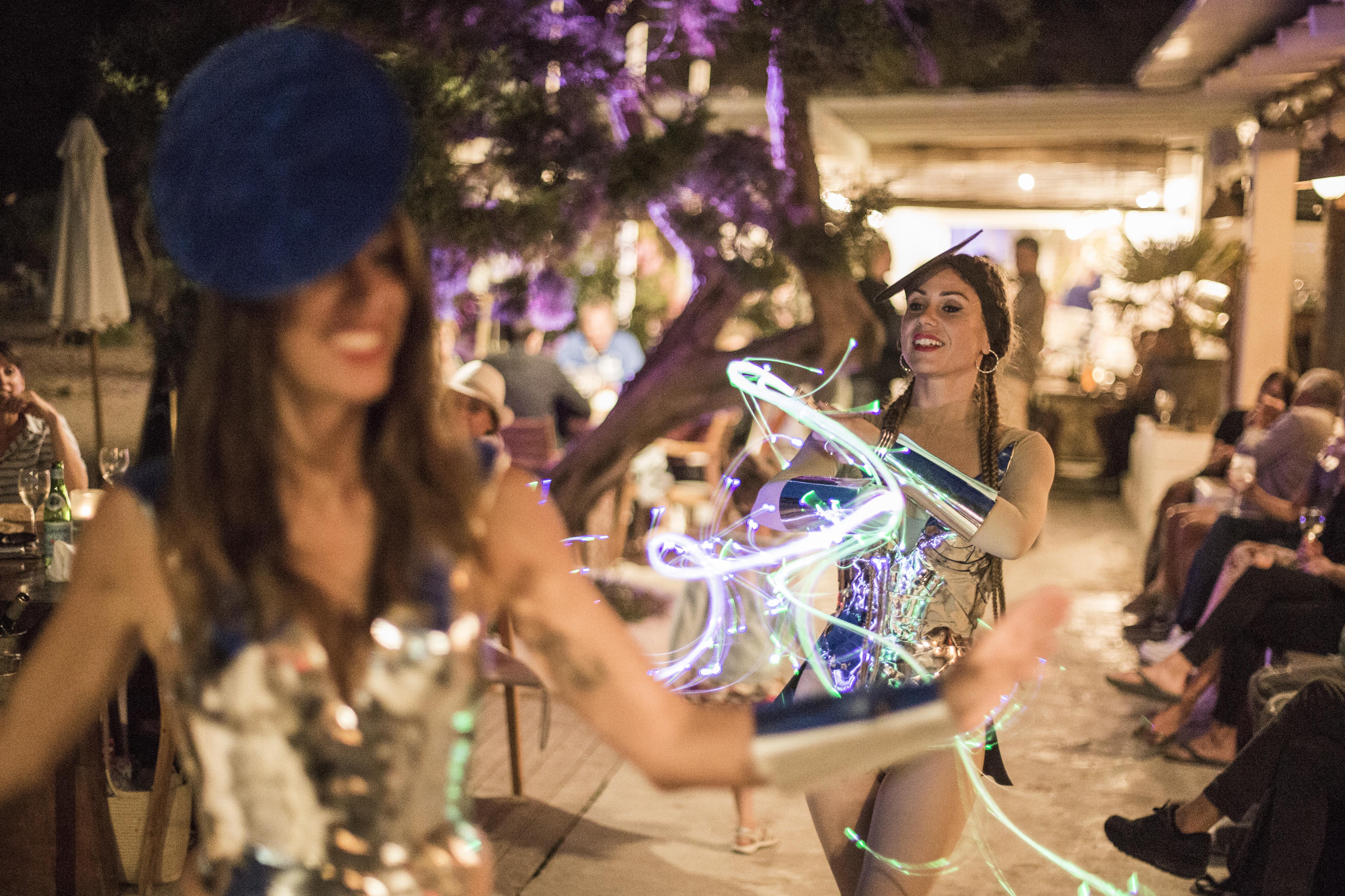 Booking and experience area at Elements Ibiza